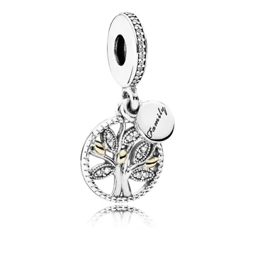 Pandora Családfa függő charm - 791728CZ