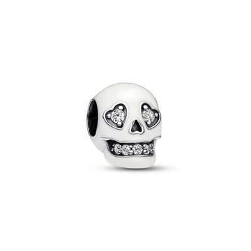 Pandora Halloweeni koponya charm - 792811C01