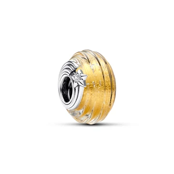 Pandora hullócsillag barázdált muranói üveg charm - 792982C01