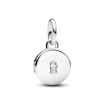 Pandora nyitható és gravírozható szerelem lakat függő charm - 793066C01