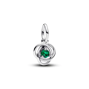 Pandora zöld örökkévalóság köre függő charm - 793125C05