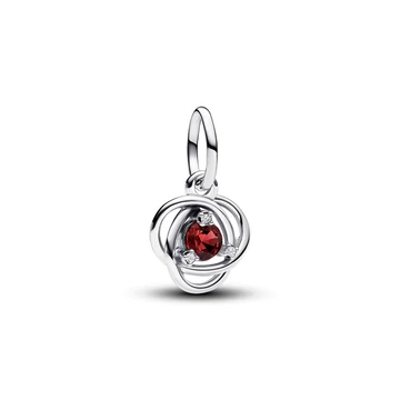 Pandora piros örökkévalóság köre függő charm - 793125C07