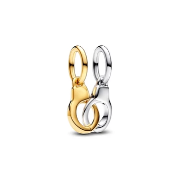 Pandora 14k aranyozott nyitható és szétválasztható bilincsek függő charm - 763435C00