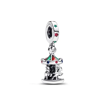 Pandora Karácsonyi mozgatható körhinta függő charm - 793586C01