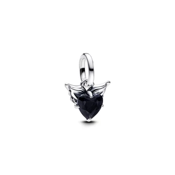 Pandora Me Szárnyas szív mini függő charm - 793626C01