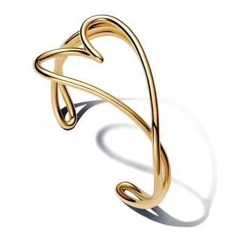 Pandora organikus formájú szív karperec 16 cm - 563808C00-1