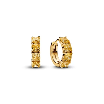 Pandora 14K aranyozott sárga karika fülbevaló - 263851C02