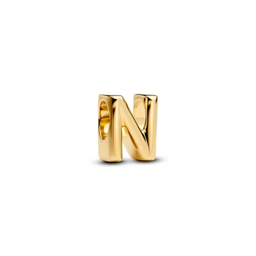 Pandora 14K aranyozott "N" betű charm - 763960C00