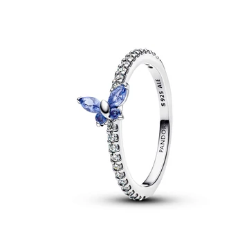 Pandora Kék Pillangó gyűrű 50-es méret - 194269C01-50