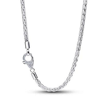 Pandora Pavé-zárós rókafarok lánc nyaklánc - 394463C01-45