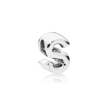 Pandora S betű charm - 797473