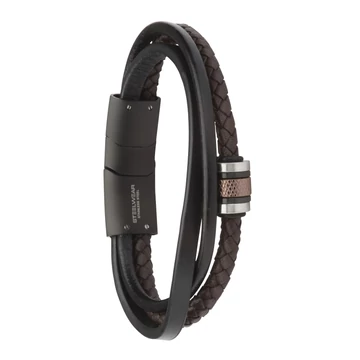 STEELWEAR Barcelona férfi karkötő 21,5 cm - SW-593
