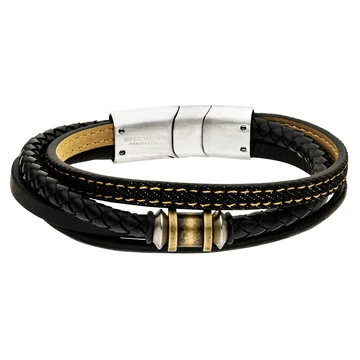 STEELWEAR Madrid férfi karkötő 21 cm - SW-843