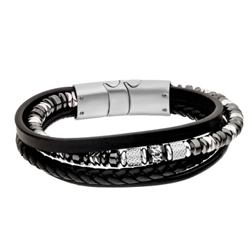 STEELWEAR London férfi karkötő 21 cm - SW-867