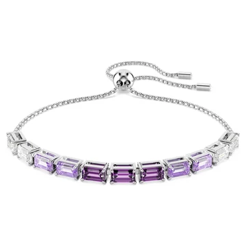 Swarovski Matrix Tennis lila karkötő M-es - 5707199