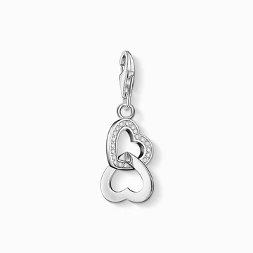 Thomas Sabo szívek charm - 0863-051-14