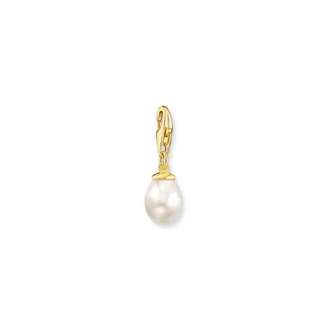 Thomas Sabo Charm Club aranyozott édesvízi gyöngy charm - 1996-430-14