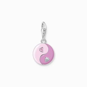 Thomas Sabo Charm Club rózsaszín jin és jang charm - 2000-041-7