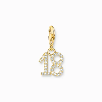 Thomas Sabo Charm Club "18" szám charm - 2139-414-39