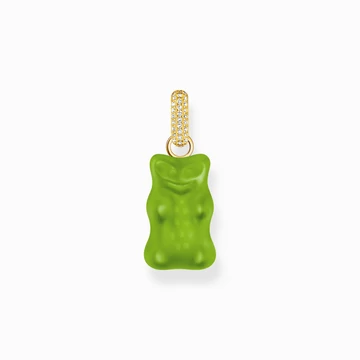 Thomas Sabo x Haribo zöld gumimaci kristályüveg medál - PE967-414-6
