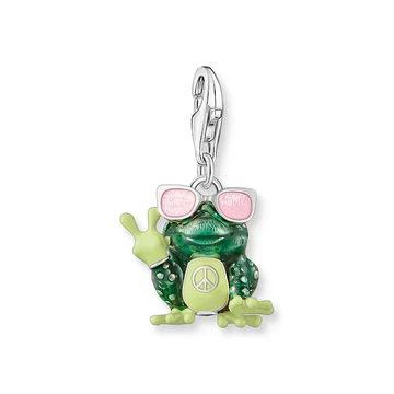 Thomas Sabo Charm Club béka napszemüveggel és békejellel charm - 2215-691-7