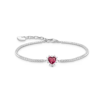Thomas Sabo szív karkötő 19 cm - A2188-013-10-L19