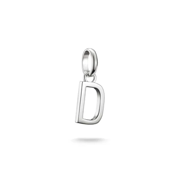 Thomas Sabo Charm Club Connect "D" betű charm medál - CC1210-001-21