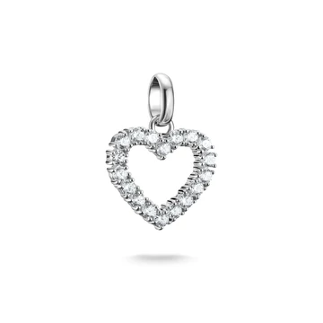 Thomas Sabo Charm Club Connect nyitott szív charm medál - CC1237-051-14