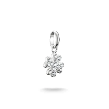 Thomas Sabo Charm Club Connect szerencsehozó lóhere charm medál - CC1281-051-14