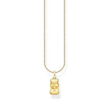 Thomas Sabo x Haribo aranyozott gumimaci nyaklánc 50 cm - KE2325-413-39-L50