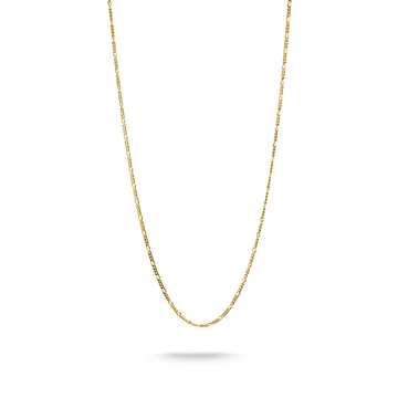 Thomas Sabo aranyozott Figaro nyaklánc 45 cm - KE2329-413-39-L45