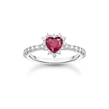 Thomas Sabo szív alakú gyűrű 52-es méret - TR2484-013-10-52