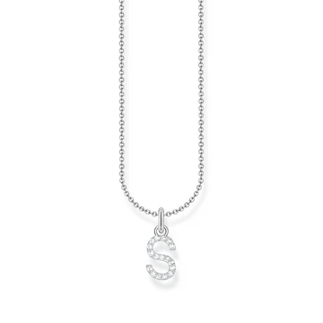 Thomas Sabo Best Seller "S" betű nyakék 45 cm - SCKE150360