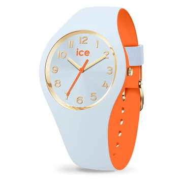 Ice-Watch Ice Duo Chic - Light Blue Orange Small óra - 023278