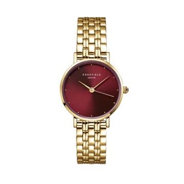 Rosefield Small Edit Burgundy női óra - SEGSG-SE01_3I