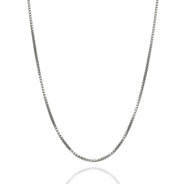 Fehér arany nyaklánc 45 cm - KVD019-W-45