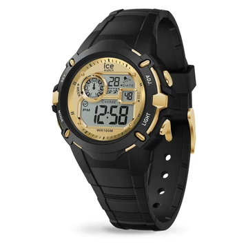 Ice-Watch Ice Digit Explorer Black Gold Small óra - 024009