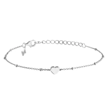 NANA KAY silver trends ezüst szív karkötő - ST1865