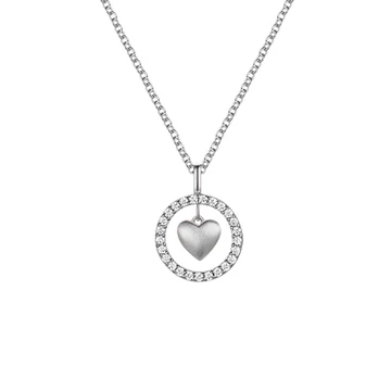 NANA KAY silver trends ezüst szív nyakék - ST2273