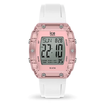 Ice-Watch Ice Digit Boliday White Pink Small óra - 024566
