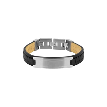 AZE Iron Jamesk Black karkötő 19,5-22,5 cm - AZ-BL016-A-225