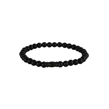 AZE Black Elp Peak ezüst karkötő 19 cm - AZ-BS601-A-190