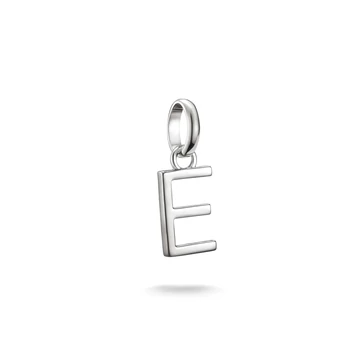 Thomas Sabo Charm Club Connect "E" betű charm medál - CC1211-001-21