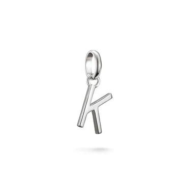 Thomas Sabo Charm Club Connect "K" betű charm medál - CC1217-001-21