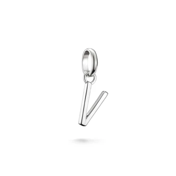 Thomas Sabo Charm Club Connect "V" betű charm medál - CC1228-001-21