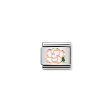 Nomination "Rozé virág" charm - 430202-02