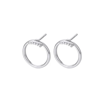 NANA KAY silver trends ezüst kör fülbevaló - ST2429