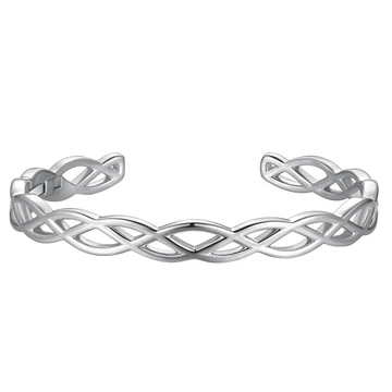 NANA KAY silver trends nyitott karperec - ST2471