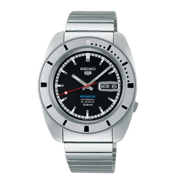 Seiko 5 Sports Pepper Black 1968 Recreation Limited Edition Automatic férfi óra - SRPL05K1