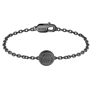 Boss Double B Coin férfi karkötő 19 cm - HBJ1580764M